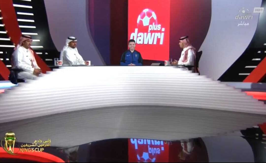 الهولوجرام لأول مرة في قناة سعودية